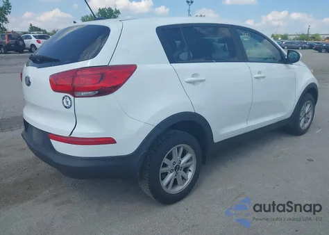 2015 Kia Sportage Lx z USA, uszkodzony, nr VIN KNDPB3AC5F7781360